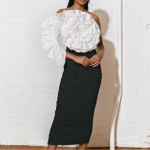 Mara Hoffman full circle Minerva white top size 4 NEW! New with tags! - Picture 2 of 12